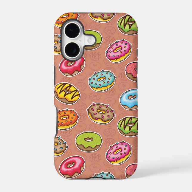 Doughnuts  iphone case (Back)