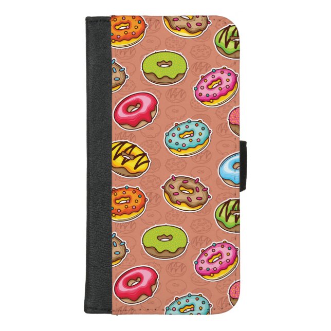 Doughnuts  iPhone wallet case (Front)