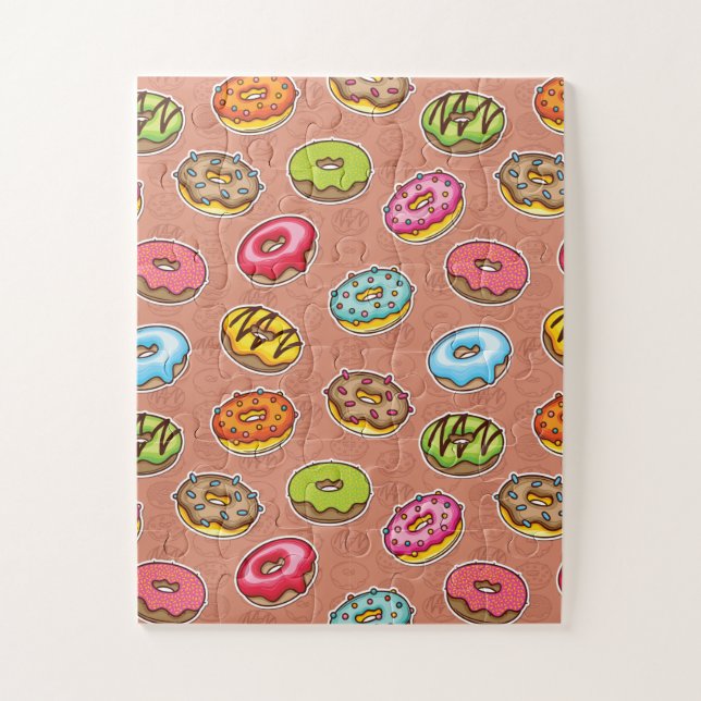 doughnuts jigsaw puzzle (Vertical)