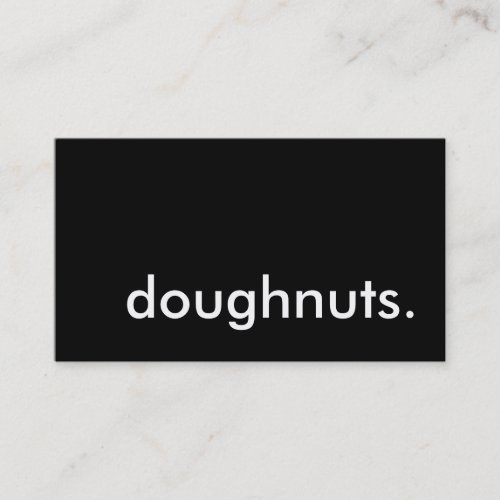 doughnuts loyalty punch card