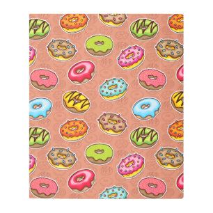 Doughnuts metal print