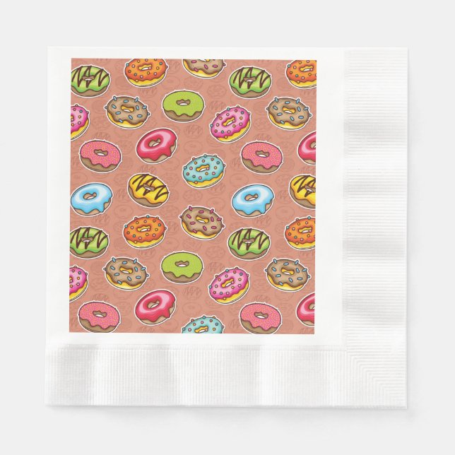 Doughnuts  napkins (Front)