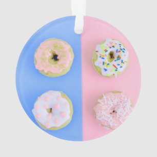 Doughnuts pastel ornament