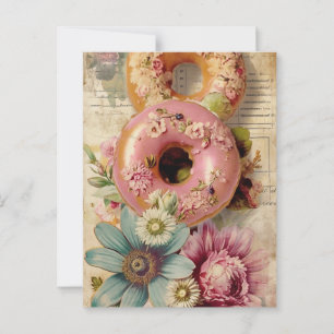 Doughnuts Postcard