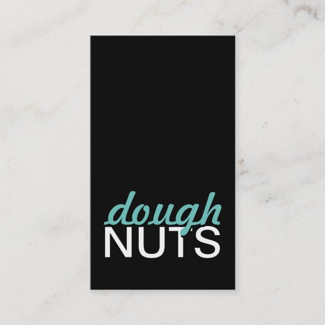 doughnuts punch card (Front)