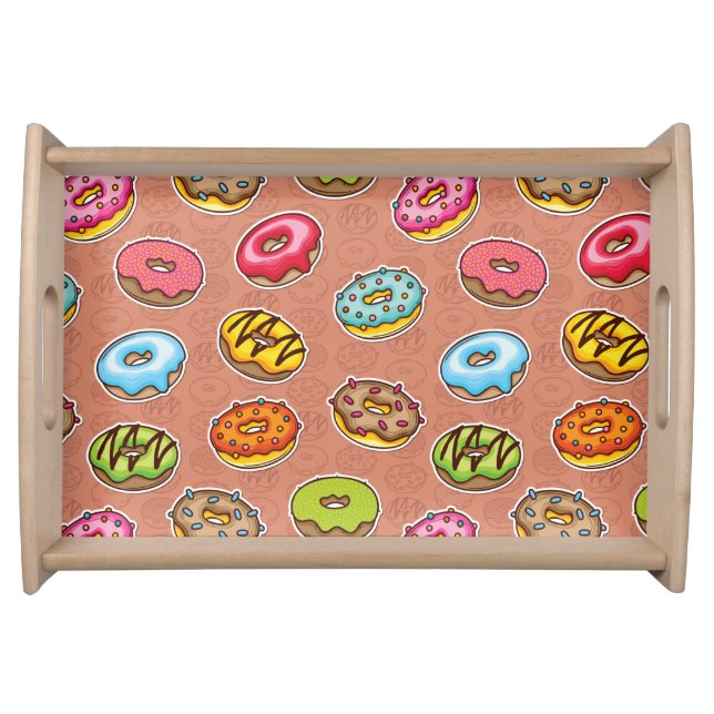 Doughnuts  serving tray (Front)