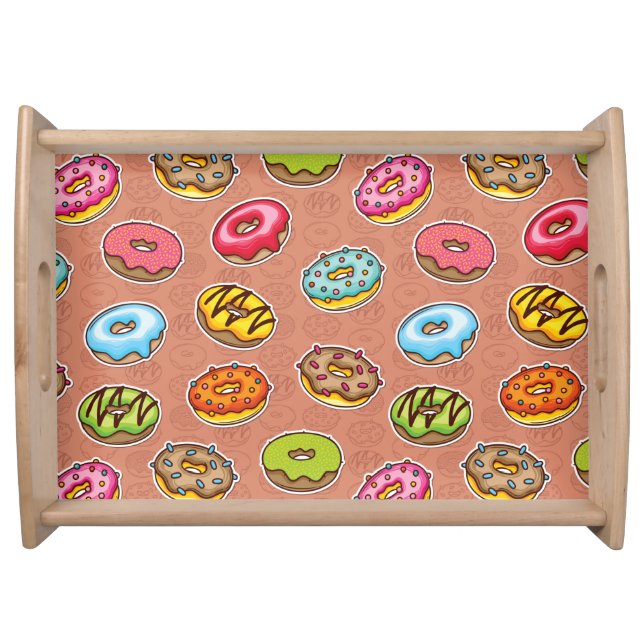 Doughnuts Serving Tray (Front)