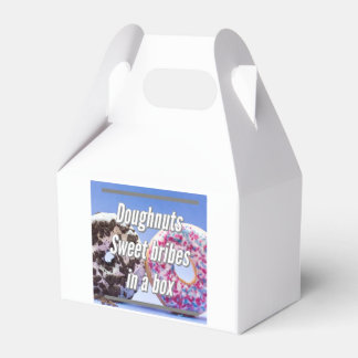 Doughnuts Sweet Bribes In A Box