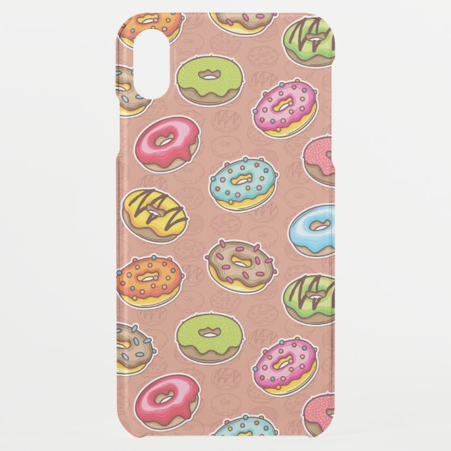 Doughnuts  uncommon iPhone case (Back)