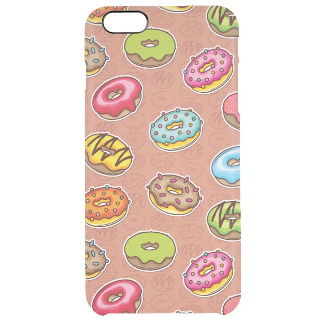 Doughnuts  uncommon iPhone case (Back)