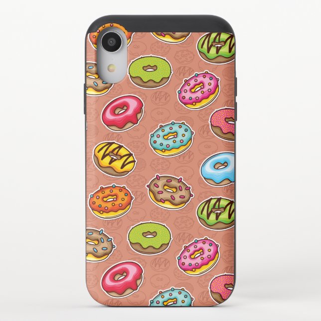 Doughnuts  uncommon iPhone case (Back)