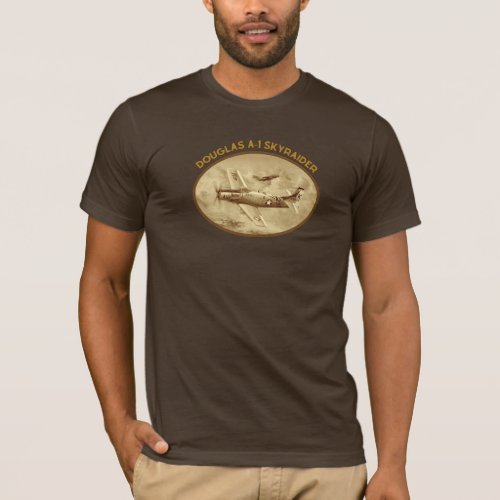 Douglas A_1 Skyraider fighter plane 1946_1973 T_Shirt