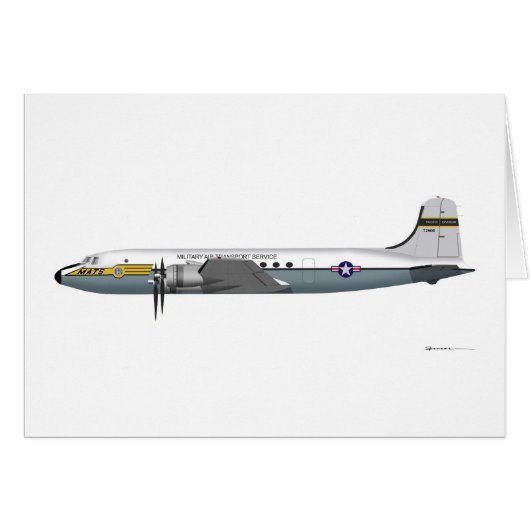 Douglas C-54 Skymaster 72500 Cards (Front Horizontal)