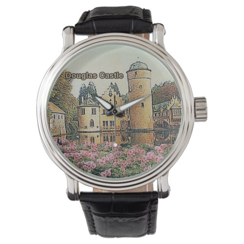 Douglas Castle  Seat Of Clan Douglas Wrist Watch