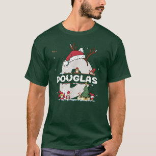 Douglas Christmas Shirt w Douglas Name for funny X