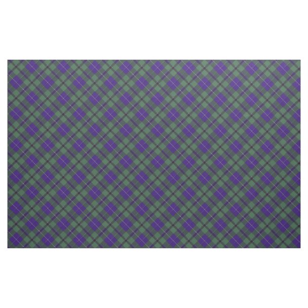 Douglas Grey Modern Clan Half Of Tartan Zipper Hoodie main image 0
