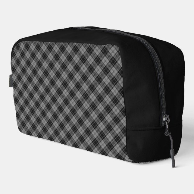 Douglas Clan Scottish Highland Plaid Dopp Kit (Right Corner)
