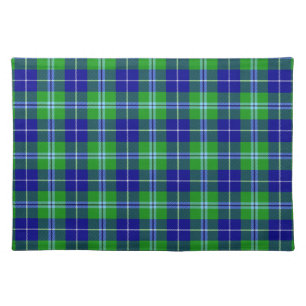 Douglas Clan Tartan Plaid Scottish Pattern Cloth Placemat
