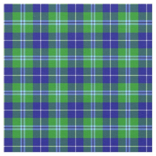 Douglas Clan Tartan Plaid Scottish Pattern Fabric