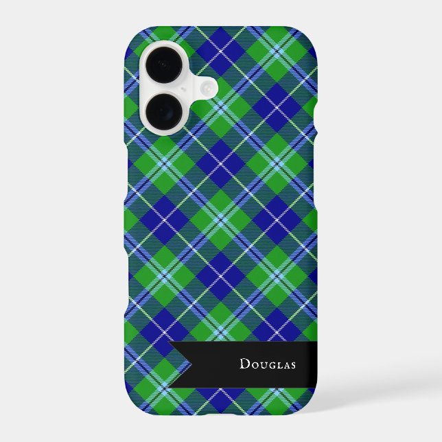 Douglas Clan Tartan Plaid Scottish Pattern iPhone Case (Back)