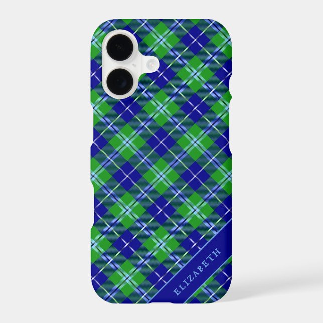 Douglas Clan Tartan Scottish Plaid Case-Mate iPhone Case (Back)