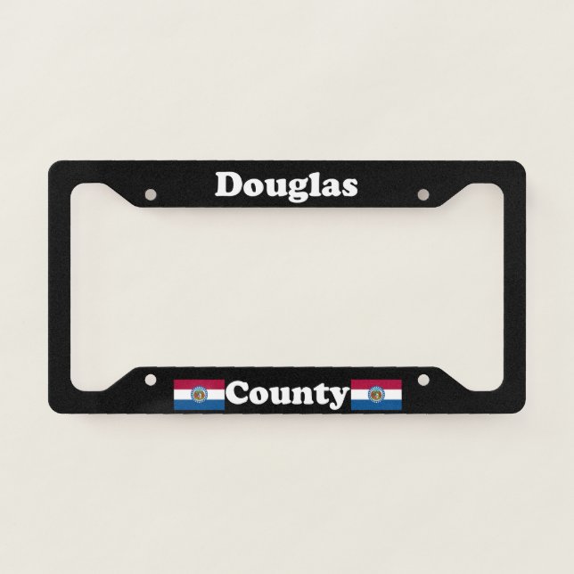Douglas County Missouri LPF License Plate Frame (Front)