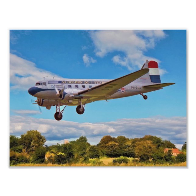 Douglas Dakota DC3 [PH-DDA] Photo Print (Front)