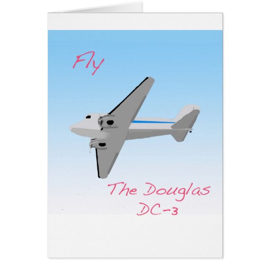 Douglas DC3 Cards (Front)