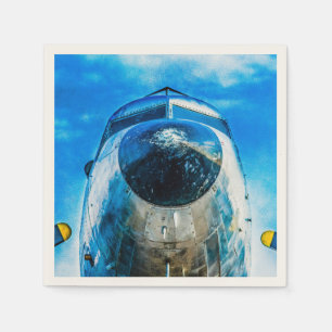 Douglas DC-3 Aircraft Paper Napkins