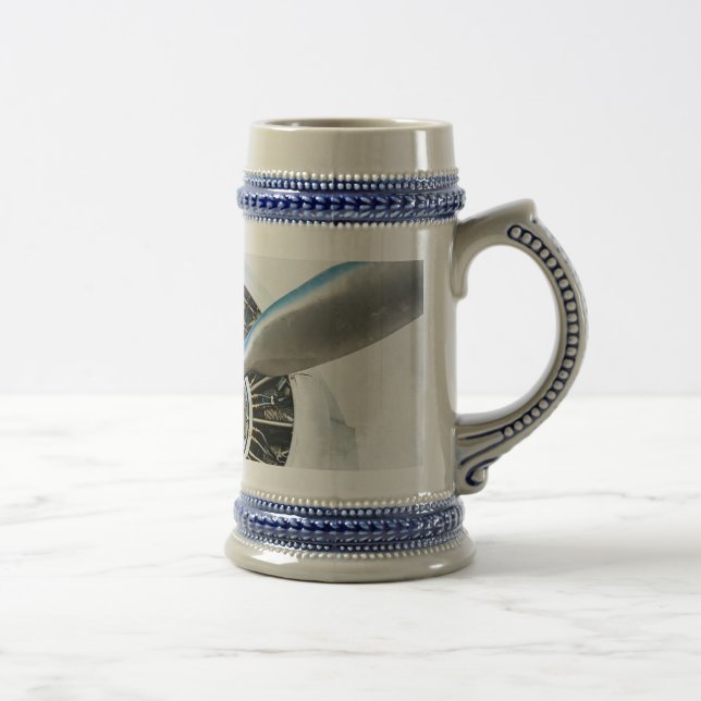 Douglas DC-3 Aircraft. Propeller Beer Stein (Right)