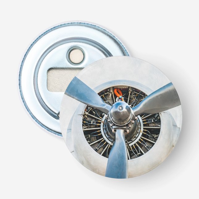 Douglas DC-3 Aircraft. Propeller Bottle Opener (Front)