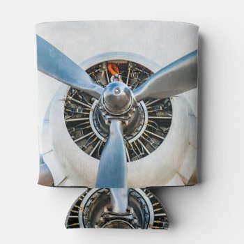 Douglas Dc-3 Aircraft. Propeller Can Cooler by DigitalSolutions2u at Zazzle