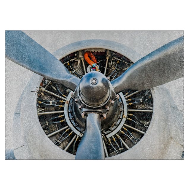 Douglas DC-3 Aircraft. Propeller Cutting Board (Front)