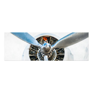 Douglas DC-3 Aircraft. Propeller Photo Print