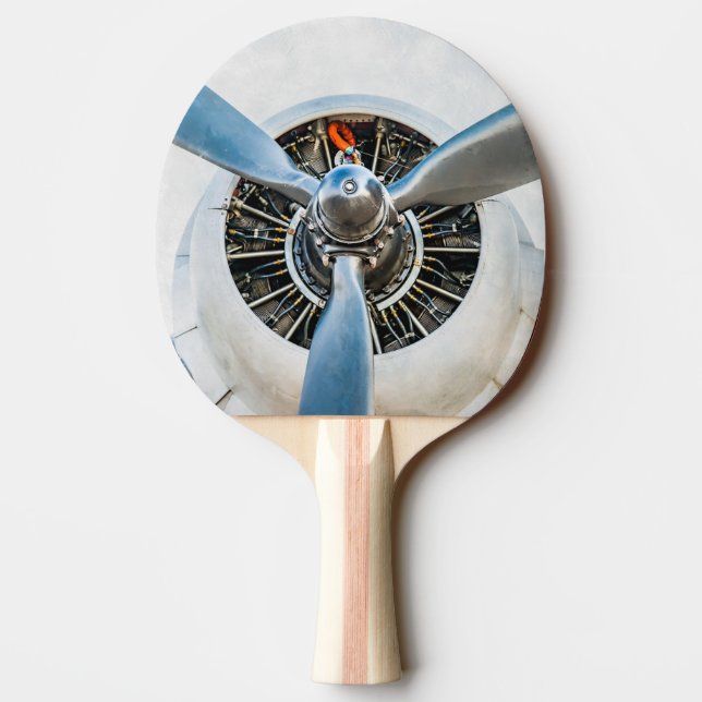 Douglas DC-3 Aircraft. Propeller Ping-Pong Paddle (Back)