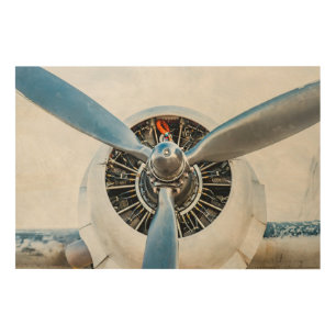 Douglas DC-3 Aircraft. Propeller Wood Wall Decor