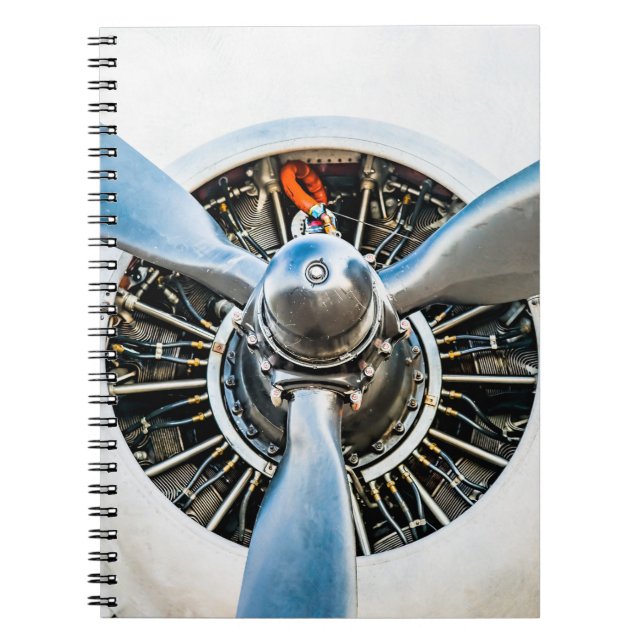 Douglas DC-3 Aircraft. Propellor Notebook (Front)