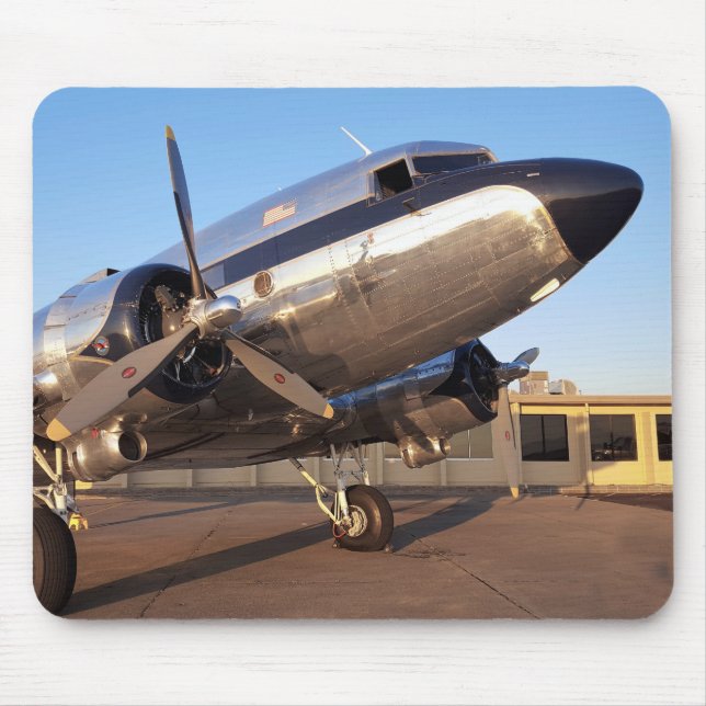 Douglas DC-3 Airplane Mouse Pad (Front)
