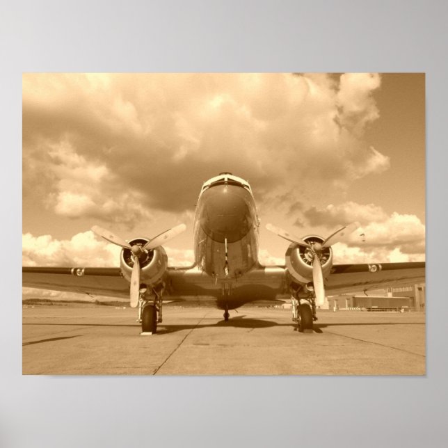 Douglas DC-3 Dakota / C-47 Poster (Front)