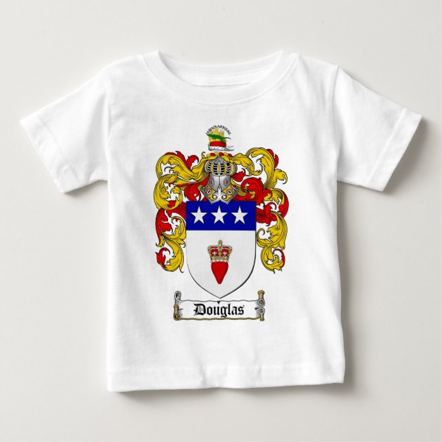 DOUGLAS FAMILY CREST -  DOUGLAS COAT OF ARMS BABY T-Shirt (Front)