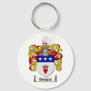 DOUGLAS FAMILY CREST - DOUGLAS COAT OF ARMS KEYCHAIN