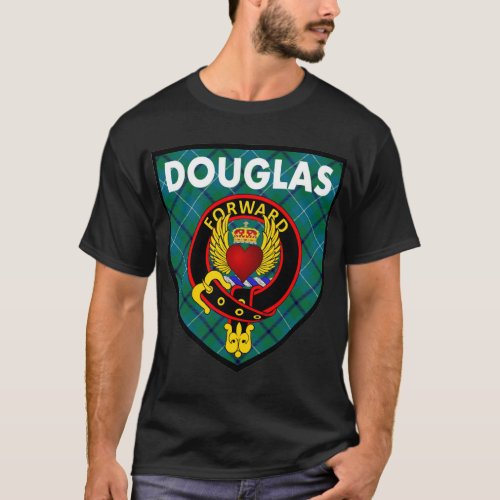 Douglas Forward crest on Ancient Douglas T_Shirt