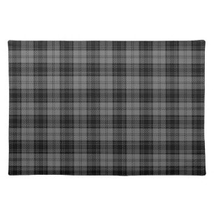 Douglas gray Tartan Cloth Placemat