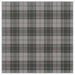 Douglas Grey Tartain Plaid Black Gray Fabric