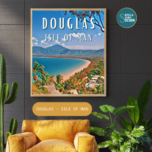 Douglas, la perle de l'île de Man Poster