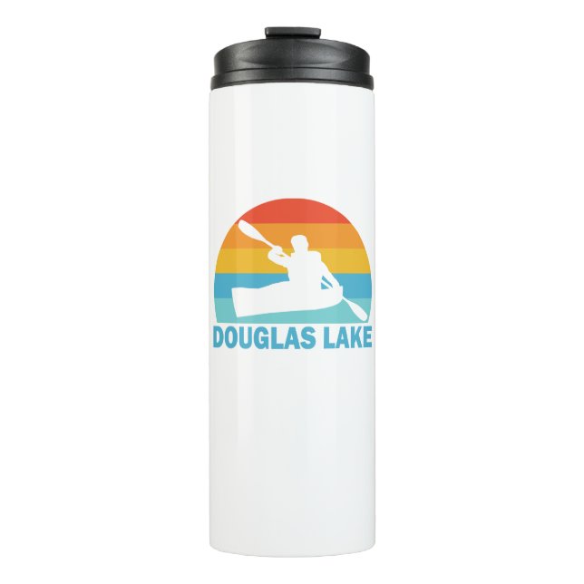 Douglas Lake Tennessee Kayak Thermal Tumbler (Front)