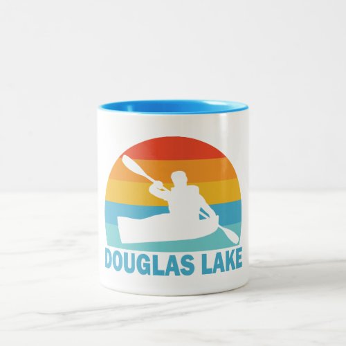 Douglas Lake Tennessee Kayak Two_Tone Coffee Mug
