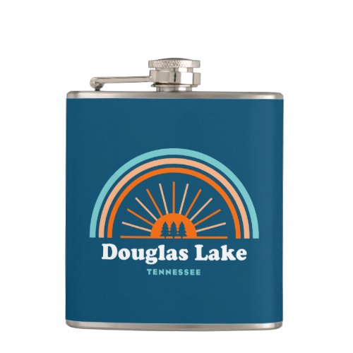 Douglas Lake Tennessee Rainbow Flask