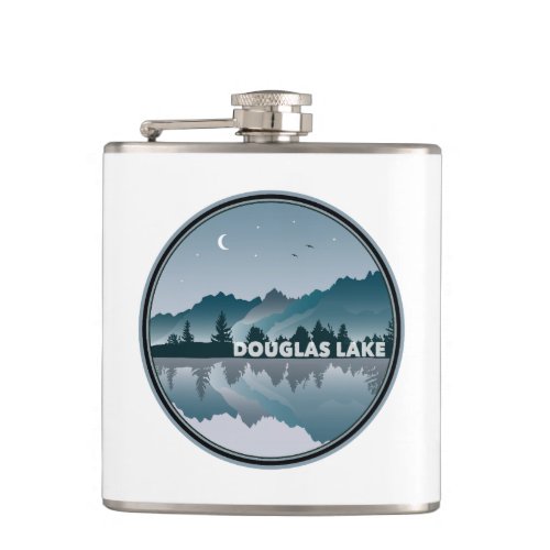 Douglas Lake Tennessee Reflection Flask