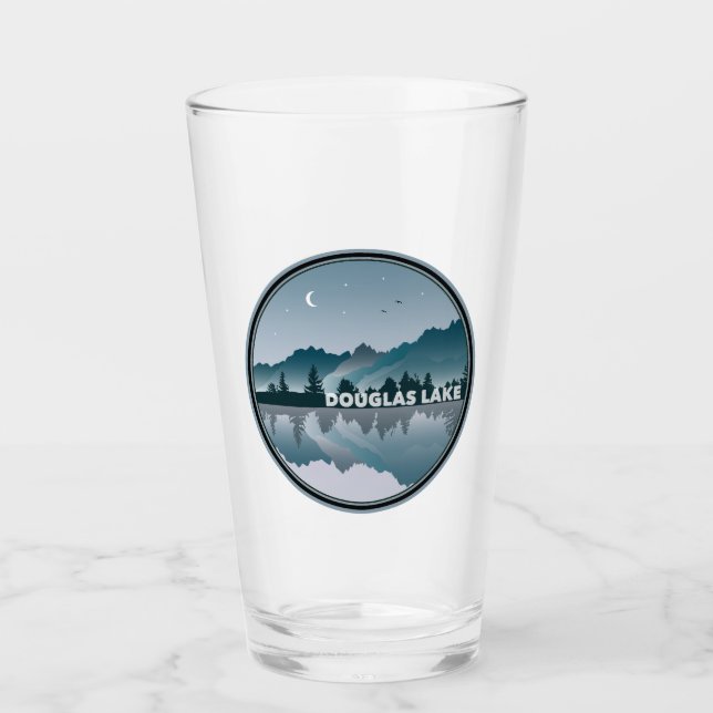 Douglas Lake Tennessee Reflection Glass (Front)